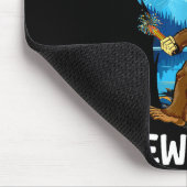 Retro Happy New Year 2026 Bigfoot Lovers New Years マウスパッド (コーナー)