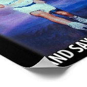 Retro Haters Will See You Walk Jesus On The Water  ポスター (角)