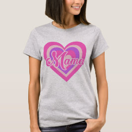 Retro Heart MAMA Tシャツ