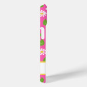 Retro Hippie Flowers Daisy Pattern Case-Mate iPhoneケース (裏面 / 右)