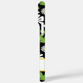 Retro Hippie Flowers Daisy Pattern Case-Mate iPhoneケース (裏面 / 左)