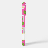 Retro Hippie Flowers Daisy Pattern Case-Mate iPhoneケース (裏面 / 右)