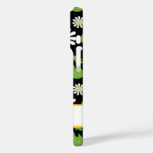 Retro Hippie Flowers Daisy Pattern Case-Mate iPhoneケース (裏面 / 左)