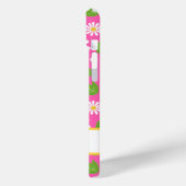 Retro Hippie Flowers Daisy Pattern Case-Mate iPhoneケース (裏面 / 左)