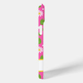 Retro Hippie Flowers Daisy Pattern Case-Mate iPhoneケース (裏面 / 右)