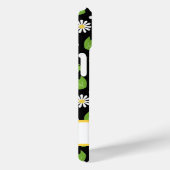 Retro Hippie Flowers Daisy Pattern Case-Mate iPhoneケース (裏面 / 右)