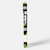 Retro Hippie Flowers Daisy Pattern Case-Mate iPhoneケース (裏面 / 左)