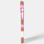 Retro Hippie Flowers Daisy Pattern Case-Mate iPhoneケース (裏面 / 左)