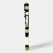 Retro Hippie Flowers Daisy Pattern Case-Mate iPhoneケース (裏面 / 左)