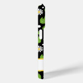 Retro Hippie Flowers Daisy Pattern Case-Mate iPhoneケース (裏面 / 右)