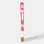 Retro Hippie Flowers Daisy Pattern Case-Mate iPhoneケース (裏面 / 左)