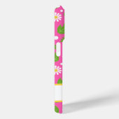 Retro Hippie Flowers Daisy Pattern Case-Mate iPhoneケース (裏面 / 右)