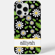 Retro Hippie Flowers Daisy Pattern
