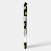 Retro Hippie Flowers Daisy Pattern Case-Mate iPhoneケース (裏面 / 右)