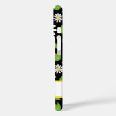 Retro Hippie Flowers Daisy Pattern Case-Mate iPhoneケース (裏面 / 左)