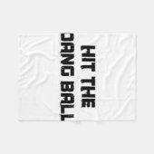 Retro Hit The Dang Byll -  フリースブランケット (正面(横))