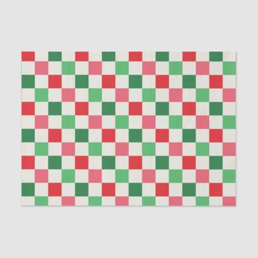 Retro Holiday Check 薄葉紙 (正面)