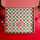 Retro Holiday Check 薄葉紙