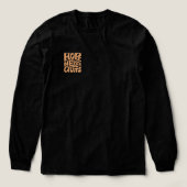 Retro Hope Never Quits Typography T-Shirt Design | トライブレンドＴシャツ (デザイン正面)