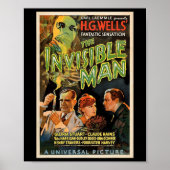 Retro Horror Movie S Monsters Halloween  ポスター (正面)