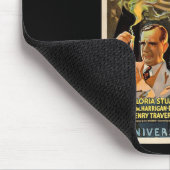 Retro Horror Movie S Monsters Halloween  マウスパッド (コーナー)