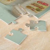 Retro Housewife With Pancakes ジグソーパズル (側面)