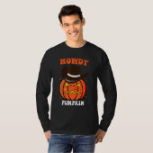 Retro Howdy Pumpkin Fall Autumn Western Halloween  Tシャツ (正面フル)