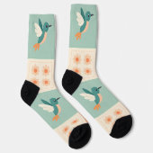 Retro Hummingbird Socks ソックス (右)