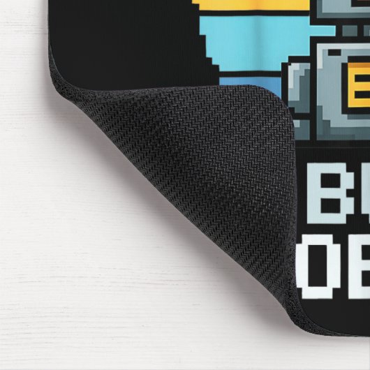 Retro I Build Robots Robotics Engineering Ai Tech  マウスパッド (コーナー)