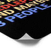 Retro I Like Dogs And Needleint Lover Funny  ポスター (角)