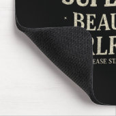 Retro I Love My Super Hot Beautiful Girlfriend Val マウスパッド (コーナー)