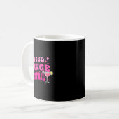 Retro I Need A Huge Tail Funny Party Drinking Gift コーヒーマグカップ (正面左)