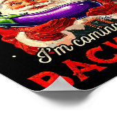 Retro If You Dont Have A Chimney I’m Coming In You ポスター (角)