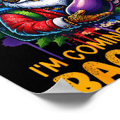 Retro If You Dont Have A Chimney I’m Coming In You ポスター (角)