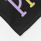 Retro I'm A Math Teacher Of Course I Have Problems フリースブランケット (角)