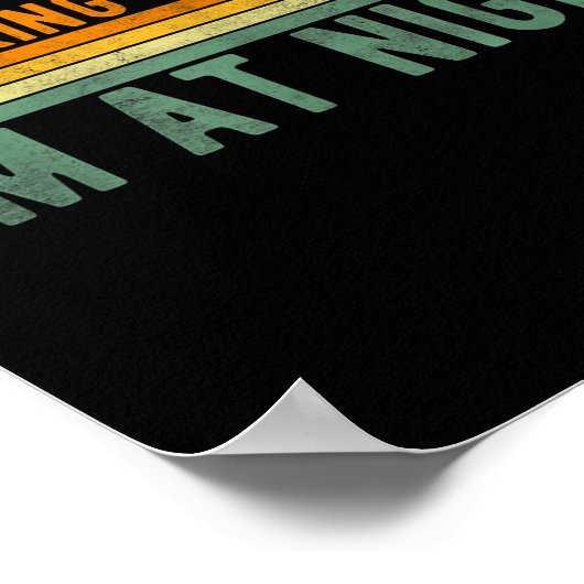 Retro Im Making Em At Night Cheese Sandwich Funny  ポスター (角)