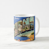 Retro Indiana Greeting Mug コーヒーマグカップ (正面右)