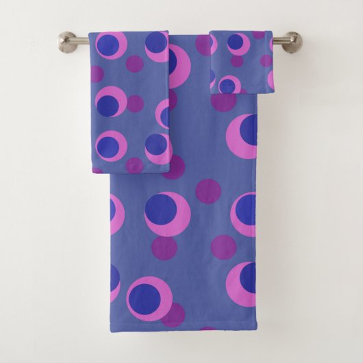 Retro Indigo Berry バスタオルセット (インサイチュ)