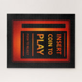 Retro Insert Coin to Play 520-Piece Puzzle ジグソーパズル (横)