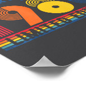 Retro January 1986 Limited Edition 40 Year Old 40t ポスター (角)