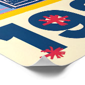 Retro Jazz Band Poster 1980s New Orleans Music Art ポスター (角)