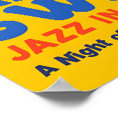 Retro Jazz Dance Art Print 1986 'The Big Swing' ポスター (角)