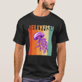 Retro Jellyfish 1 Tシャツ (正面)
