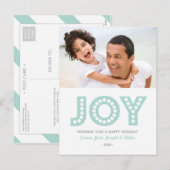 RETRO JOY | HOLIDAY PHOTO POST CARD シーズンポストカード (正面/裏面)