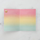 Retro Jukebox Rock On! Musical Birthday Card カード (内部)