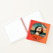 Retro Just Breathe & Dream Journal ノートブック (内部)