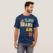 Retro Kayaking Sarcastic Paddling Kayaker Is My Tシャツ (正面フル)