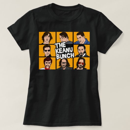 Retro Keanu Art Reeves Cool Graphic Gift Tシャツ (デザイン正面)