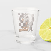 Retro Keep Talking Feral Possum: Angry Wild Animal ショットグラス (裏面)