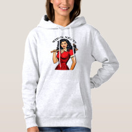 Retro Killer Housewife “Who’s Next?” Hoodie パーカ